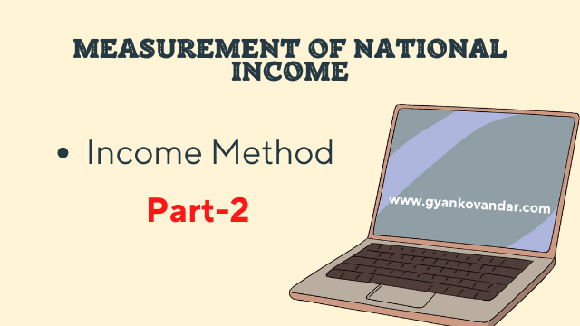 Measurement of National Income