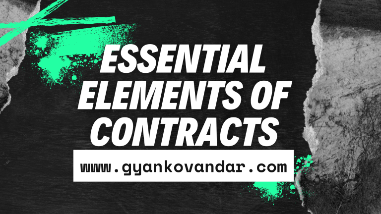 Essential Elements of Contracts